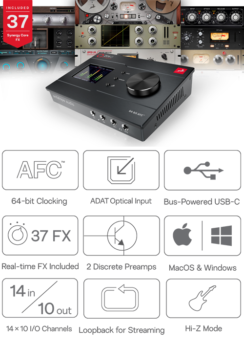 Antelope Audio Zen Go Synergy Core - Tested